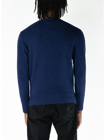 MAGLIONE GIROCOLLO AAPPIO, 20 BLU MARINE, small