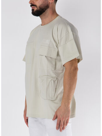T-SHIRT SHORTSLEEVE MULTIPLE-POCKETS, , small