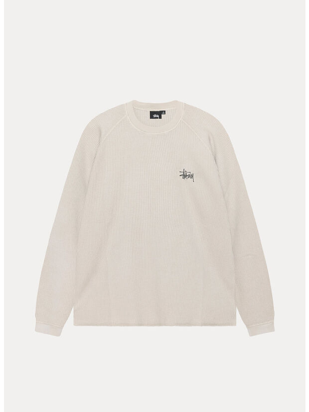 MAGLIONE GIROCOLLO RAGLAN BASIC THERMAL, 1207 BONE, large