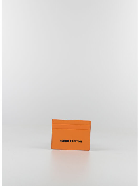 PORTACARTE HOLDER WALLET UNISEX, 2210 ORANGE BLACK, medium
