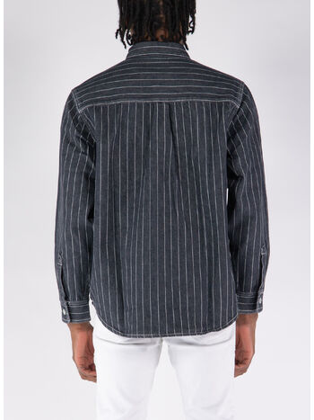 CAMICIA ORLEAN, 1XX06 BLACK/WHITE STONE, small