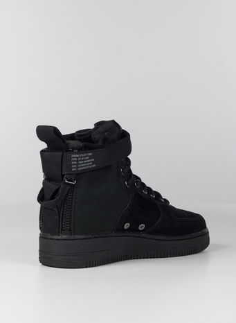 SCARPA AIR FORCE 1 MID, BLACK/BLACK-COOLGREY, small