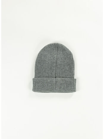 CAPPELLO LOGO BOX CUFFED, DYY1 MEDIUM GREY HEATHER, small