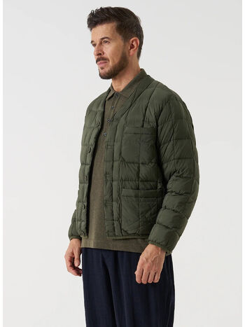 CARDIGAN DOWN, OLIVE, small
