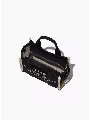 BORSA THE JACQUARD SMALL TOTE, 001 BLACK, small