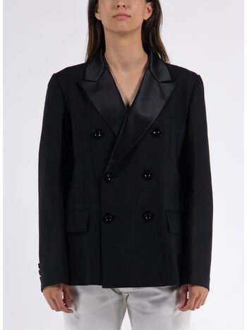 GIACCA SUITING MIX, 001 BLACK, small