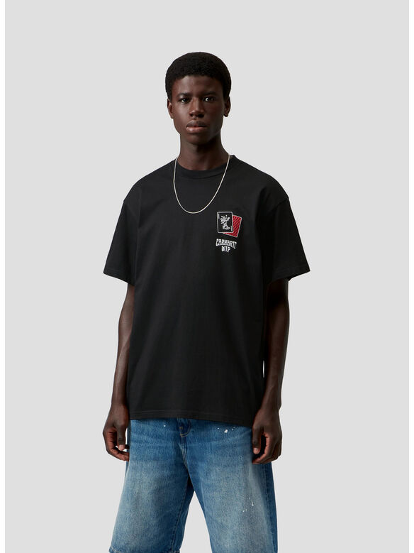 T-SHIRT PLAYING CARDS, 89XX BLACK, medium