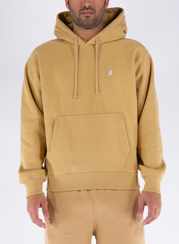 FELPA SWIRL APPLIQUE HOOD, TAN, large