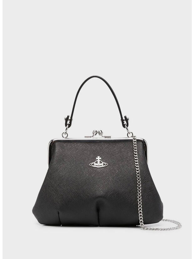 BORSA GRANNY FRAME, N401 BLACK, large