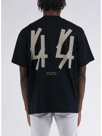 T-SHIRT BACKSTAGE MASTER TEE, P317 BLACK+44BACKSTAGEPRINT, small
