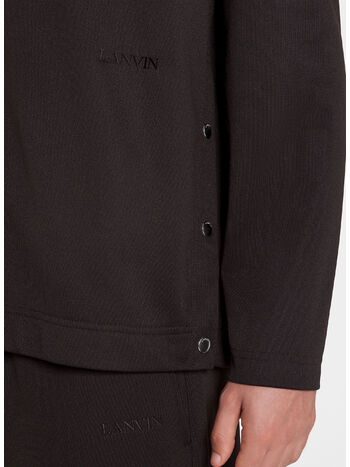 GIUBBOTTO LANVIN ELEVATED, 101 EBONY, small