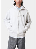 FELPA FULL ZIP HOODED HEART II, 482XX ASH HEATHER, thumb