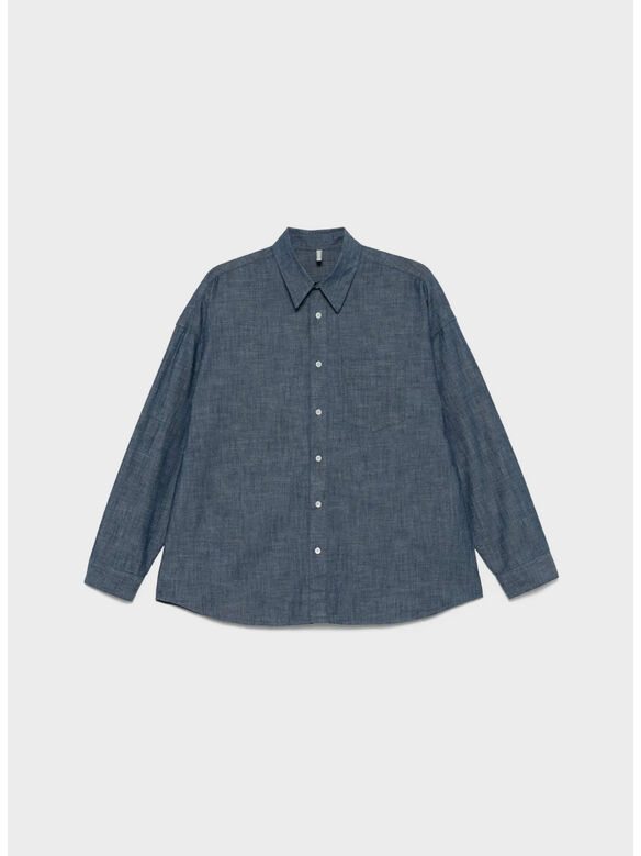 CAMICIA NOTE, 702 MID BLUE, medium