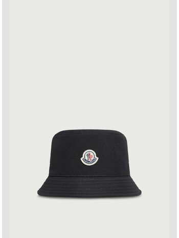 CAPPELLO BUCKET IN MISTO COTONE, 999, small