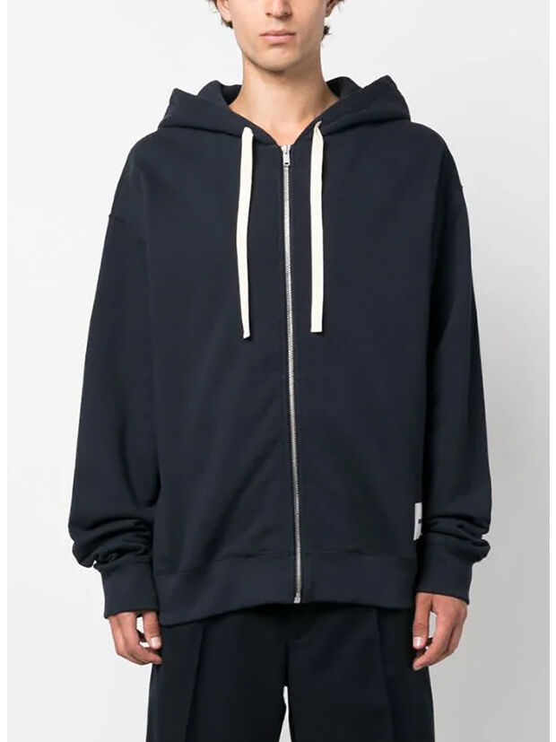 FELPA HOODIE ZIPPED, 001, large