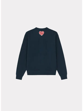 FELPA KENZO HEARTS CLASSIC, 77 MIDNIGHT BLUE, small