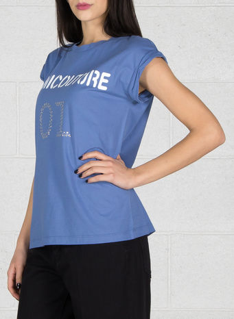 T-SHIRT SEMICOUTURE, 516PERVINCA, small