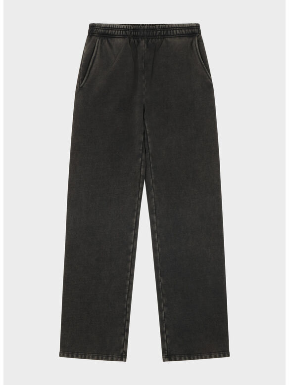 PANTALONE STRAIGHT LEG UNISEX, 0392 WASHED BLACK , medium