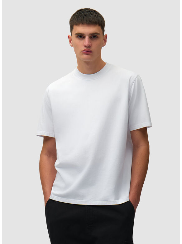 T-SHIRT BIG LOGO, 100 WHITE, medium
