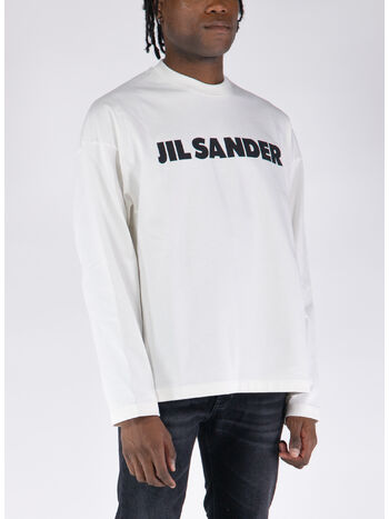 T-SHIRT CON LOGO, 102 PORCELAIN, small