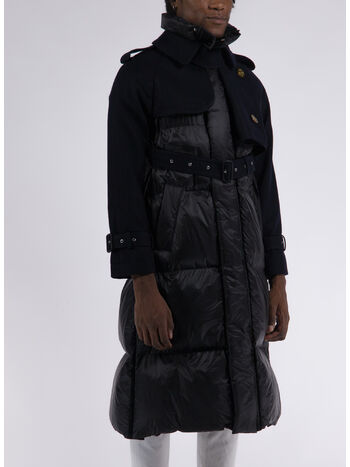 CAPPOTTO MELTON x PADDED, 001 BLACK, small