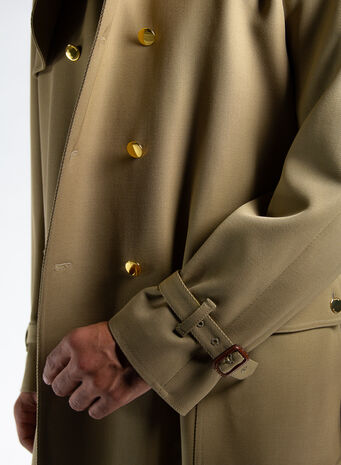 TRENCH IN LANA CON GUCCI BOUTIQUE, 2025, small