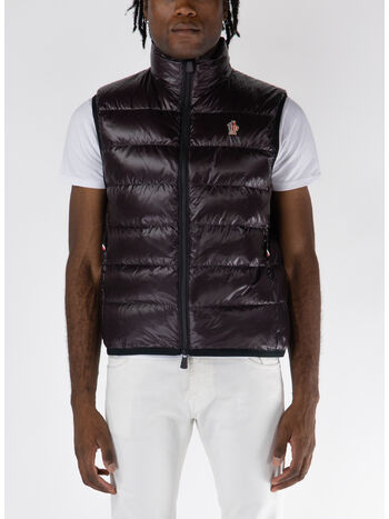 GILET IMBOTTITO A COLLO ALTO, 48E, small