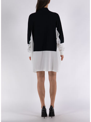 ABITO A COLLO ALTO IN JERSEY, , small