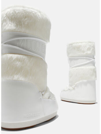 STIVALE ICON FAUX FUR, OPTICAL WHITE, small