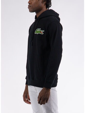 FELPA HOODIE, BLACK, small