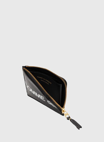PORTAFOGLIO WALLET HUGE LOGO, 1 BLACK, small