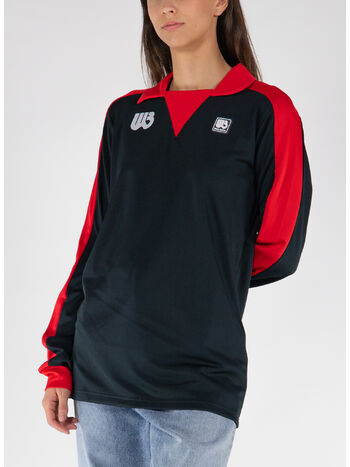 CAMICIA HOME JERSEY, BLACK AND RED, small