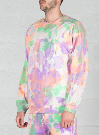FELPA HU HOLI CREW, MULTICOLOR, small