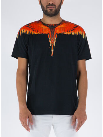 T-SHIRT ICON WINGS REGULAR, 1026 BLACK CORAL R., small