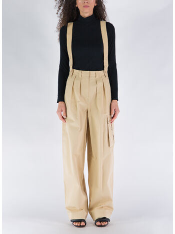 SALOPETTE KENZO PARIS CARGO TROUSERS, 11 BEIGE, small