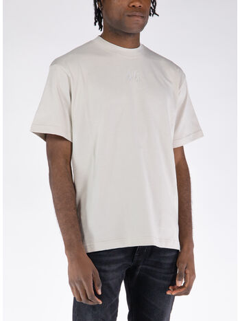 T-SHIRT CLASSIC, P397 DIRTY WHITE + 44 SOLID BLACK, small