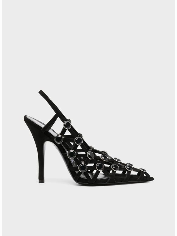 SCARPA GRID SLINGBACK 105MM, 100 BLACK, medium