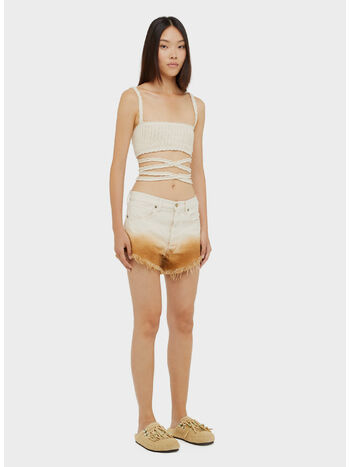 SHORT BRIGHT HUES RAW DENIM CINNA, 0360, small