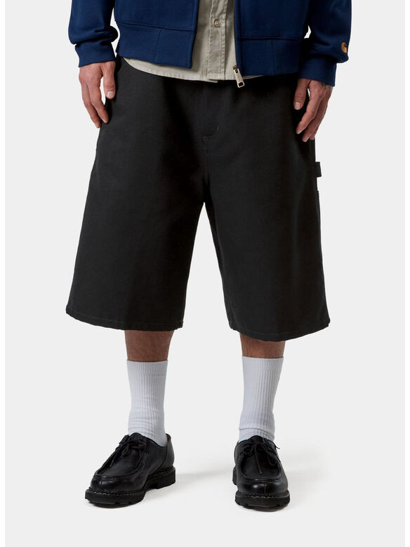 SHORT OG SINGLE KNEE, 8901 BLACK RIGID, medium