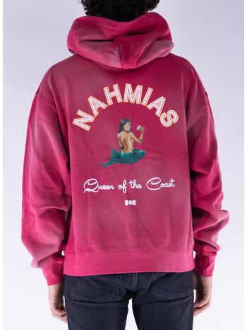 FELPA HOODIE QUEEN OF THE COAST, VINTAGE CHERRY, small