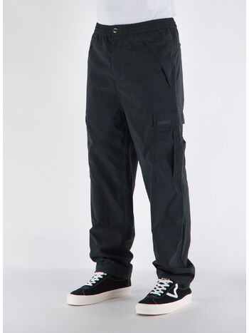 PANTALONE CAPLETON CARGO CON LOGO, A1189 BLACK, small