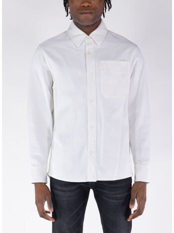 CAMICIA SURCHEMISE BASILE BRODEE POITRINE, AAB WHITE, small