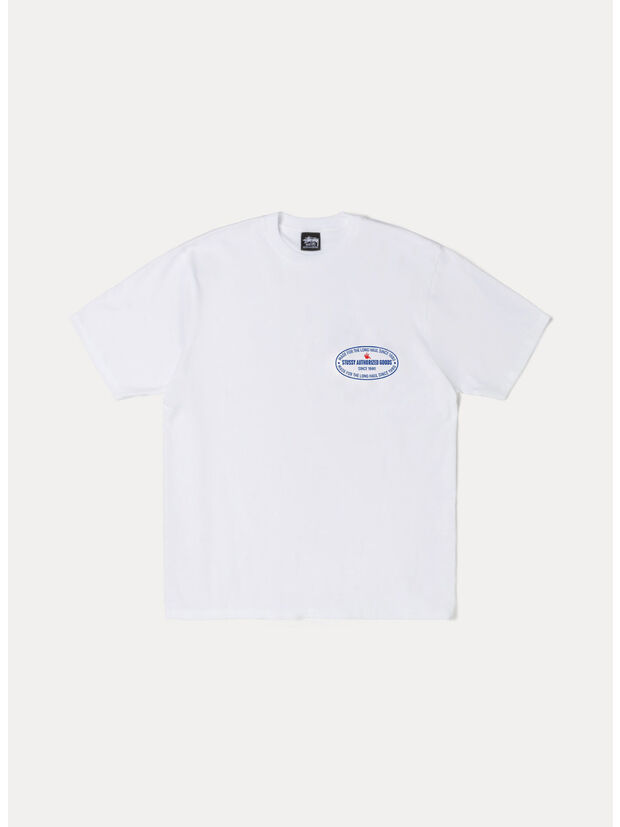 T-SHIRT AUTHORIZED  TEE, 1201 WHITE, large