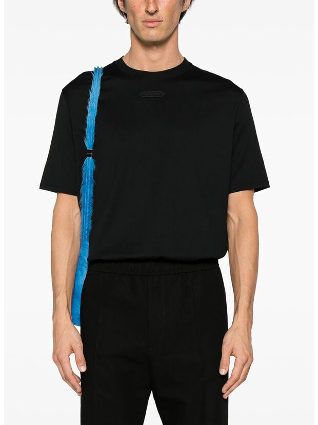 T-SHIRT LOOP, 10 BLACK, large
