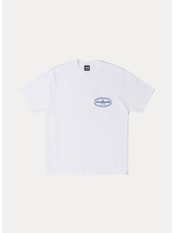 T-SHIRT AUTHORIZED  TEE, 1201 WHITE, medium