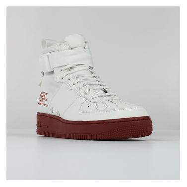 SCARPA NIKE SF AIR FORCE 1 MID, IVORY/IVORYMARS, small