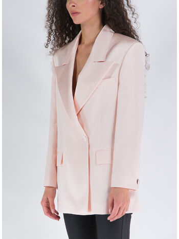 GIACCA LUNAIR THE BLAZER DOUBLE, ROSE, small