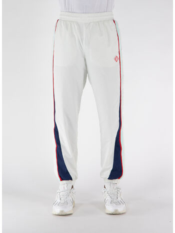 PANTALONE SIDE PANELLED, 01 WHITE, small