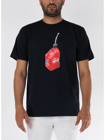 T-SHIRT FUELED, BLACK, small