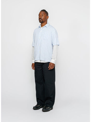 PANTALONE TWILL WORKGEAR UNISEX, BLACK, small